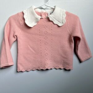 Janie and Jack baby pointelle sweater